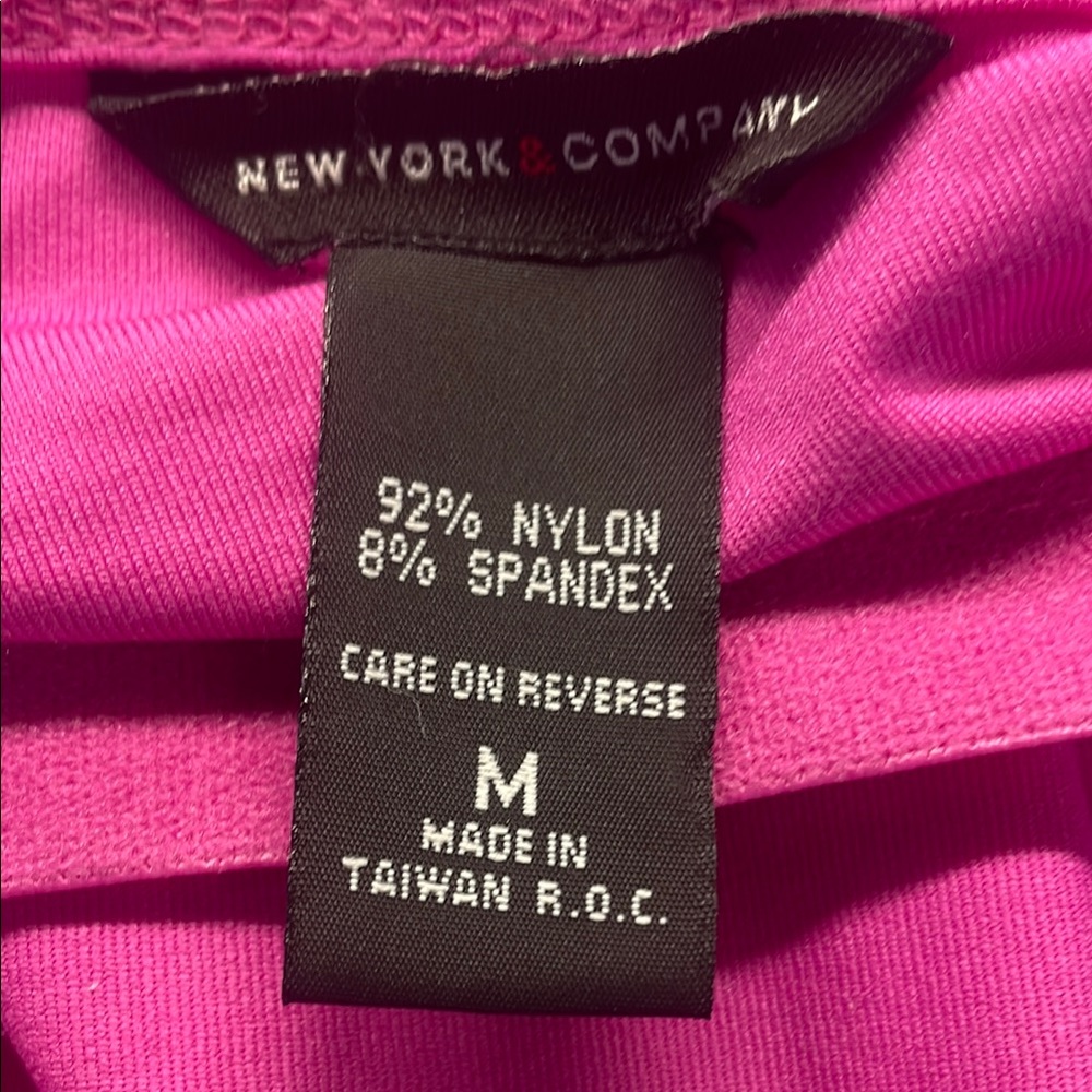 New York & Company adjustable Spaghetti Straps camisole Top built in shelf bra - Picture 9 of 10